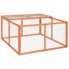 Rabbit Hutch 48.8"x47.2"x23.6" Solid Firwood